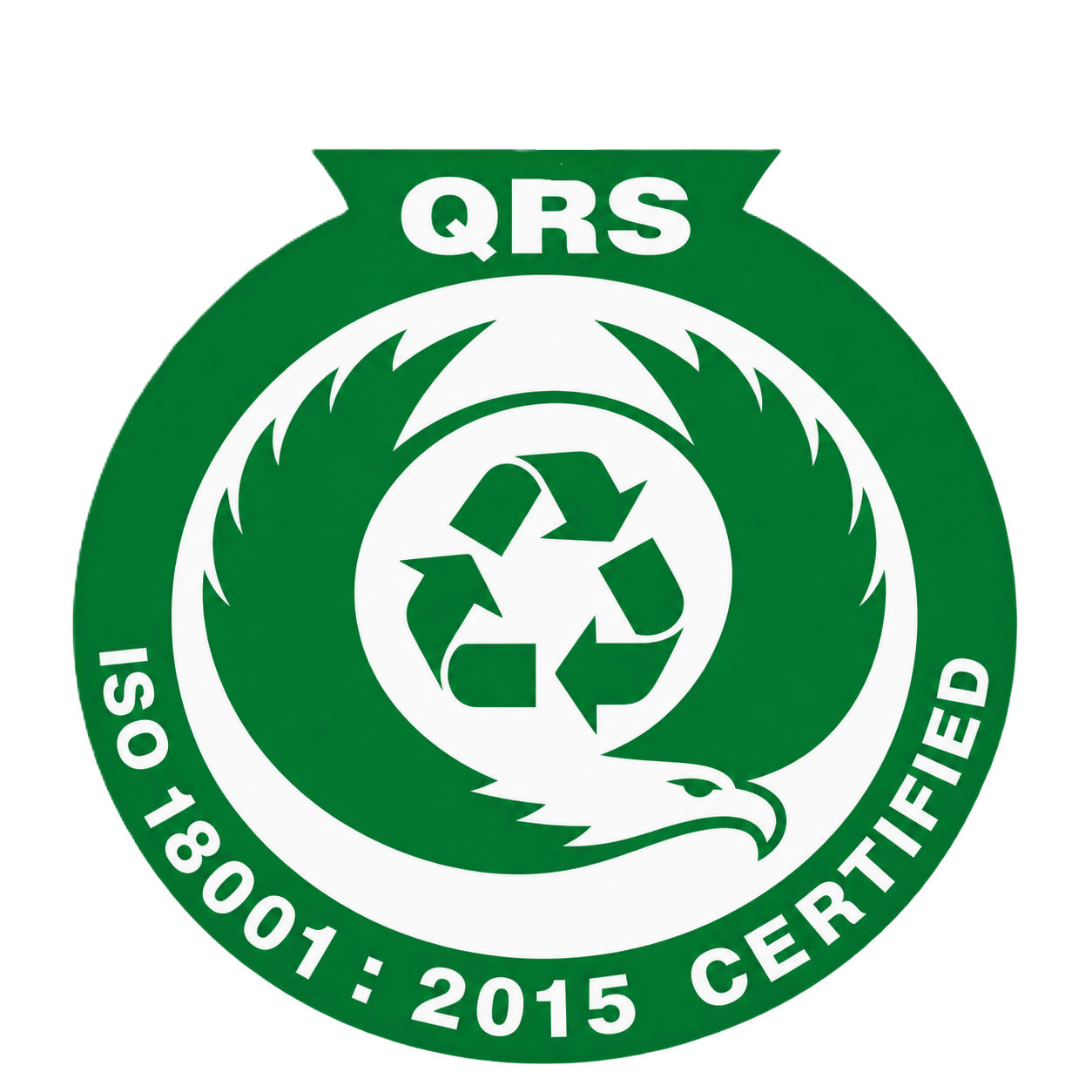 ISO 45001 certification badge